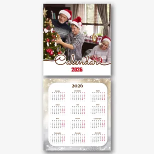 Шаблон за семеен календар 