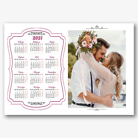 Шаблон за сватбен календар